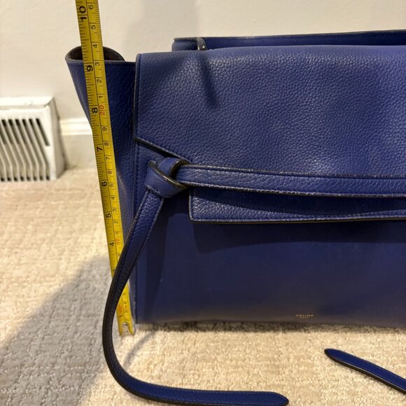Celine Mini Belt Bag Navy Blue Calfskin - Picture 11 of 15